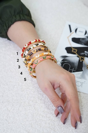 بنگل استیل میناکاری کد۱۰۴۸