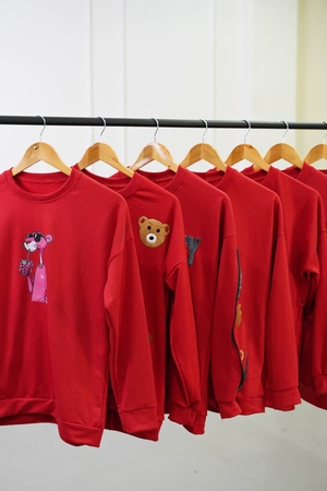 دورس نخ پنبه پارت قرمز یلدایی کد1007