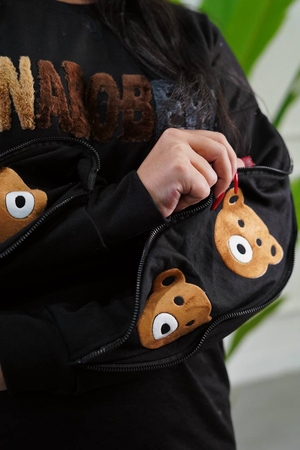 دورس نخ پنبه پارت مشکی کد1010