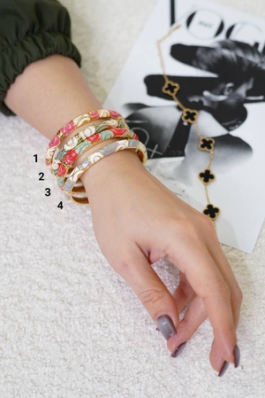 بنگل استیل میناکاری کد۱۰۴۹