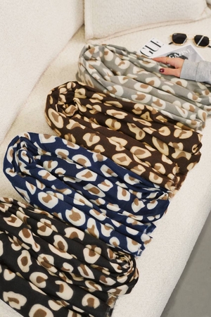 شال موهر پلنگی کد304