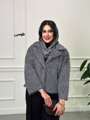 کت پوست یقه انگلیسی کد1003