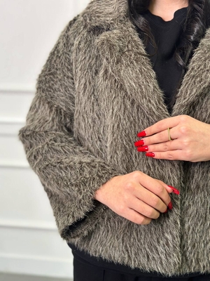 کت پوست یقه انگلیسی کد1003