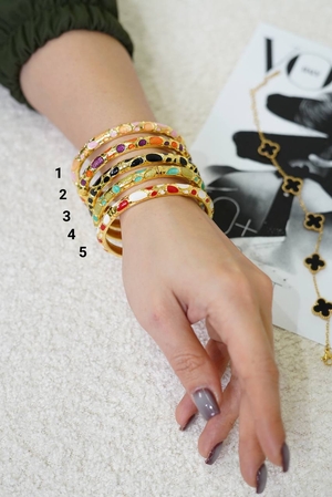 بنگل استیل میناکاری کد۱۰۵۰