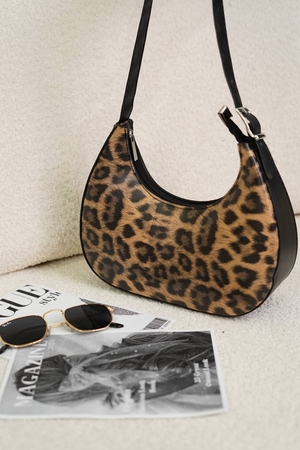 کیف قایقی پلنگی کد1025