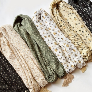 شال برشکا پاییزه گلدار کد۲۶۱