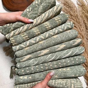 شال نخی پک سبز سدری وارداتی کد۳۱