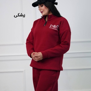 ست دورس سه نخ D&G نیم زیپ کد1006