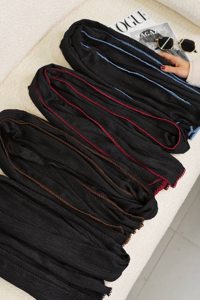 شال نخی پاییزه دندان موشی کد306