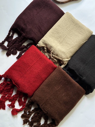 بیگ اسکارف ریش بافی وارداتی کد۲۷۷