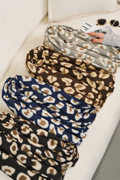 شال موهر پلنگی کد304