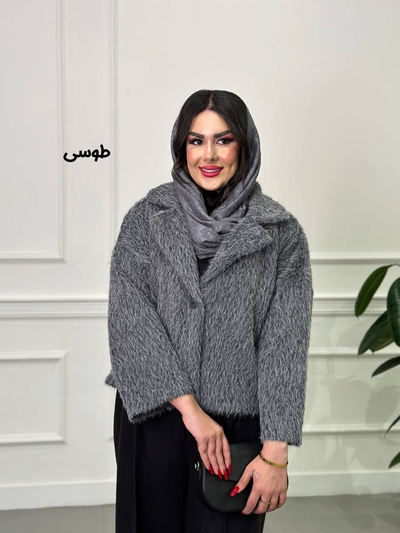 کت پوست یقه انگلیسی کد1003