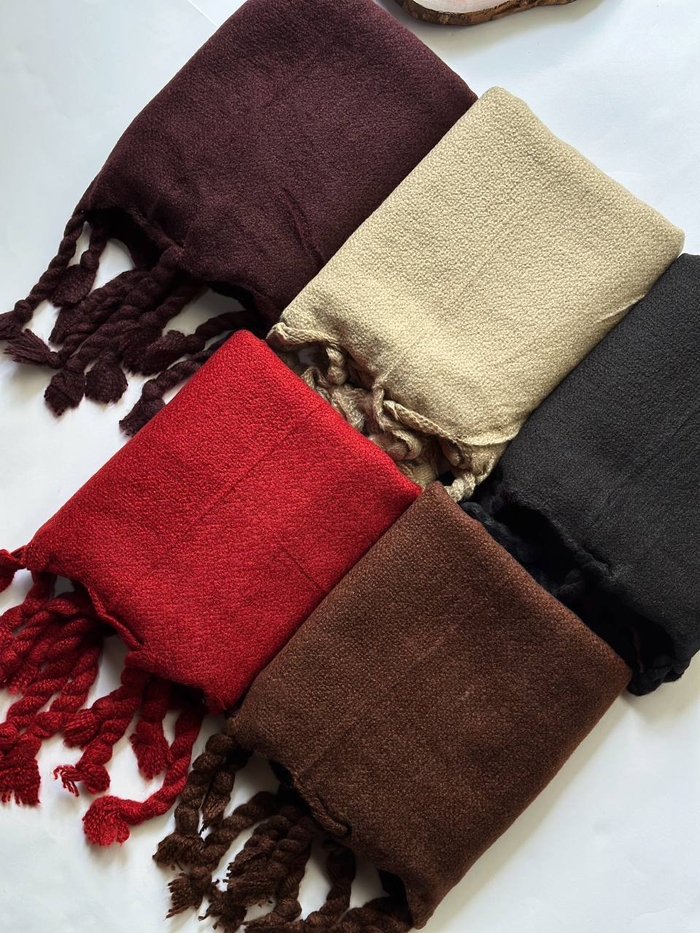 بیگ اسکارف ریش بافی وارداتی کد۲۷۷