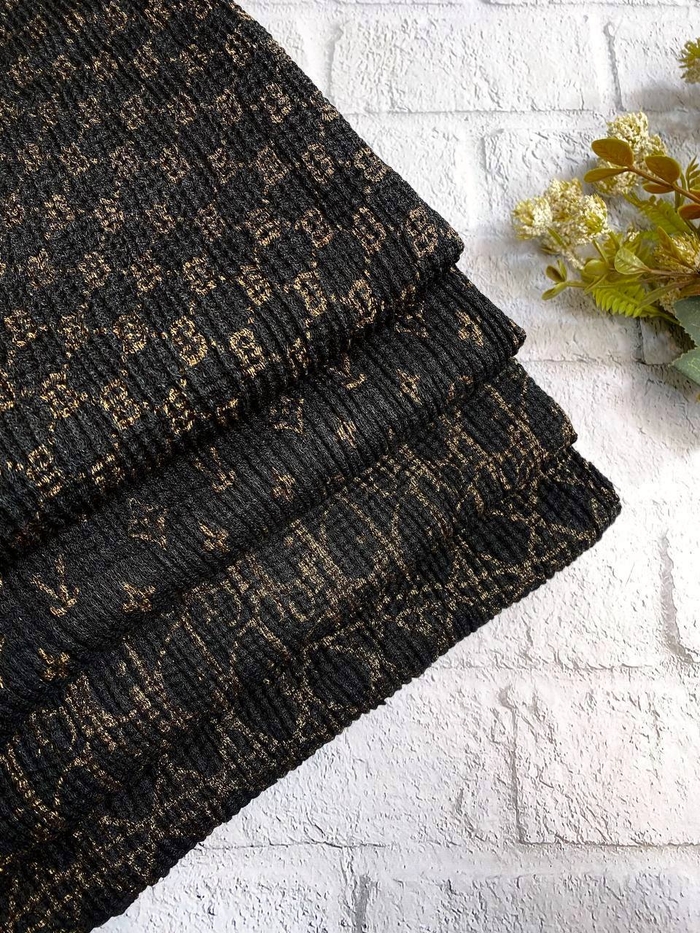 شال برشکا پاییزه مشکی دورخز وارداتی کد۲۶۵