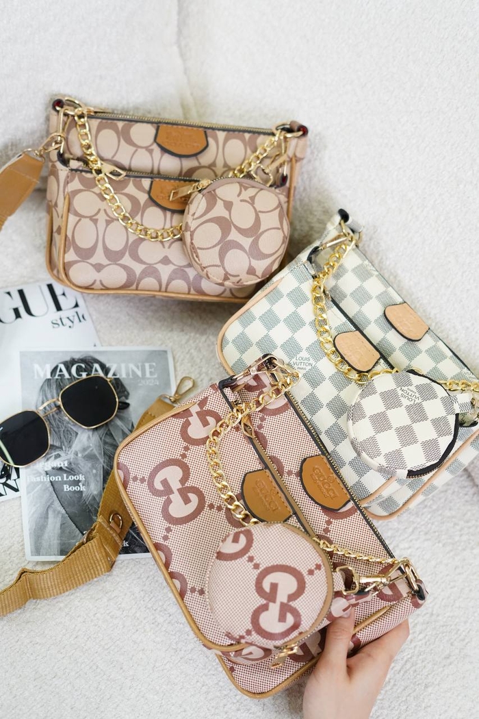 کیف پاسپورتی 3 تیکه کد1054