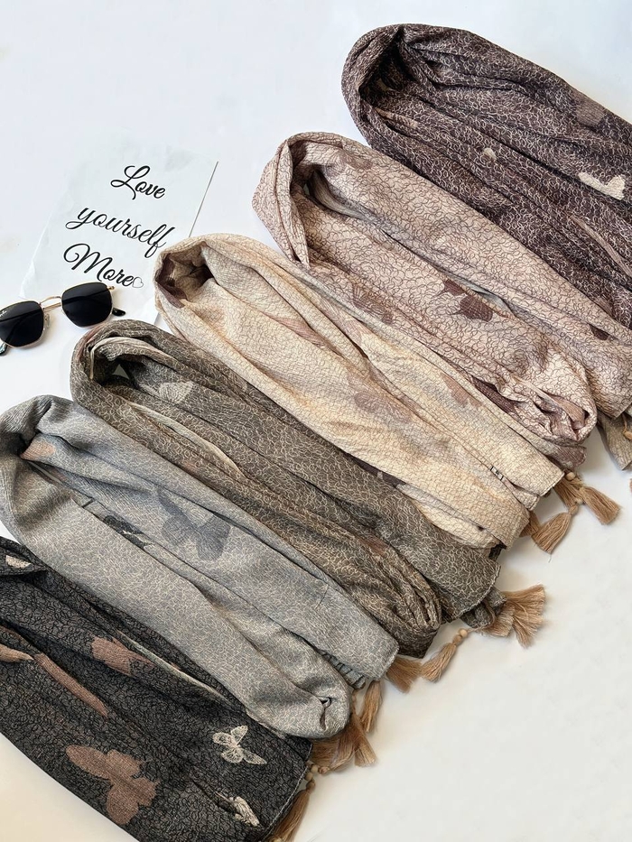 شال برشکا لمه ‌پروانه وارداتی کد۲۷۸