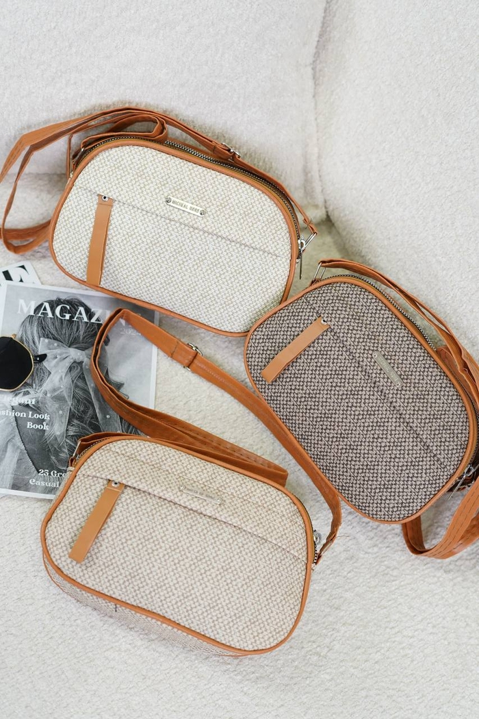 کیف کنفی 2 زیپ کد1055