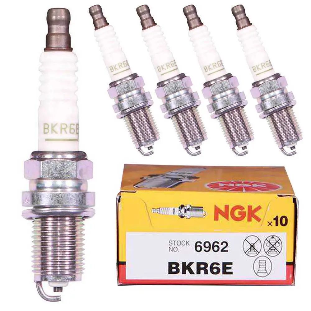 شمع NGK6962پایه کوتاه تک پلاتین (BKR6E)(1عدد)